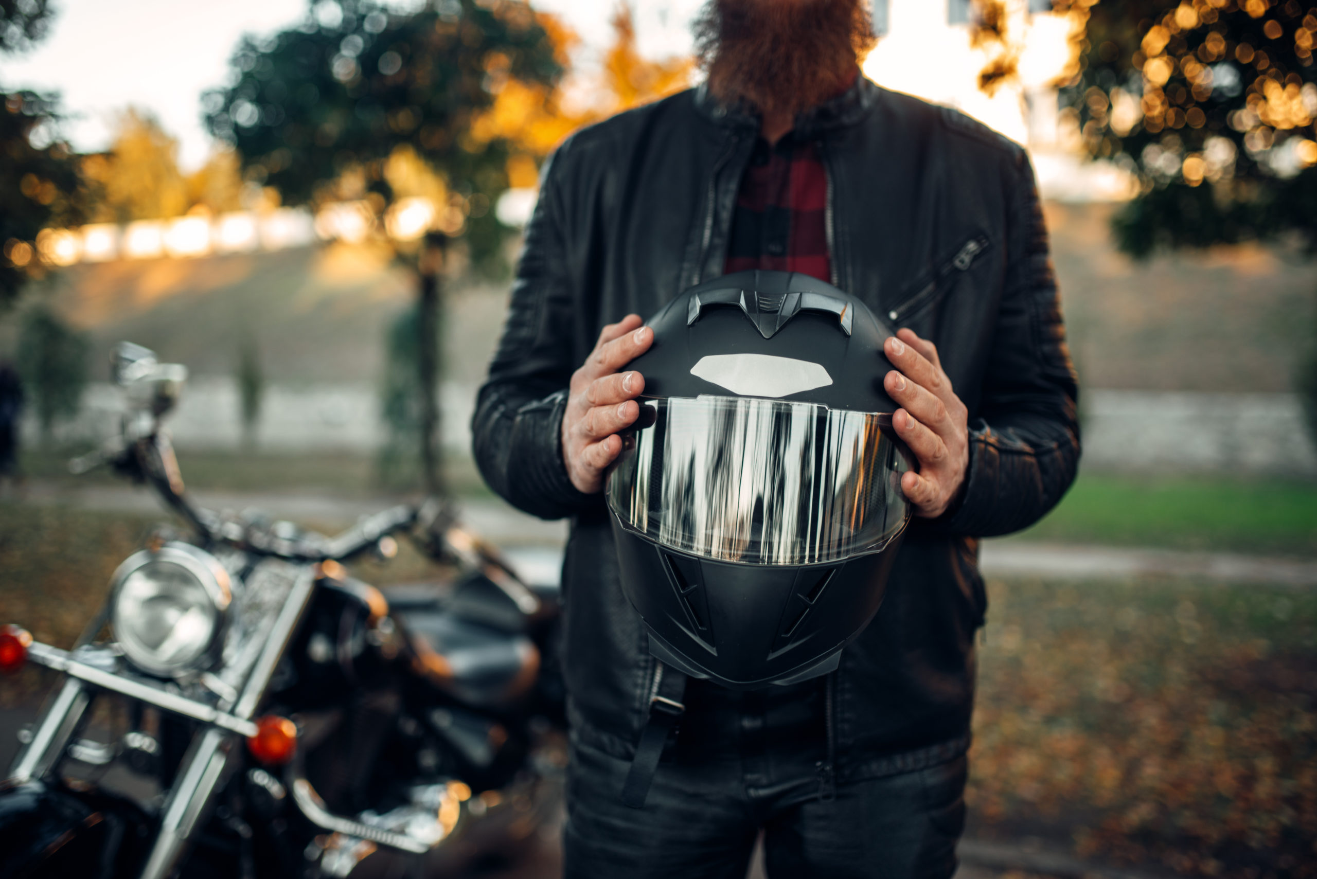 Cuidados del casco de moto