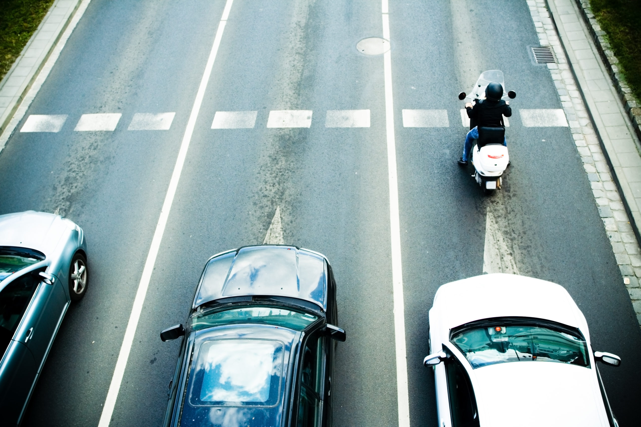 Car Driver Pulls Out In Front of Motorcycle Accident