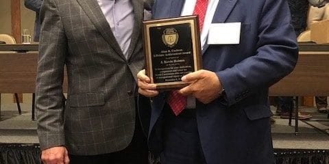 Attorney Kevin Holmes Awarded IWA Lifetime Achievement Award