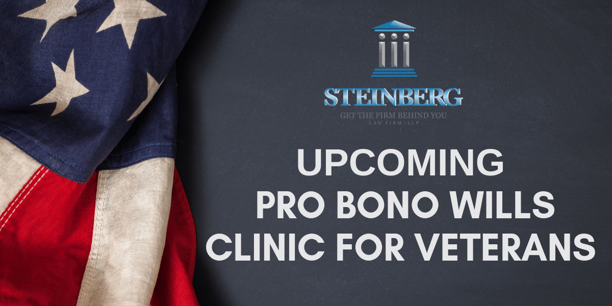 Announcing A Pro Bono Wills Clinic For Veterans